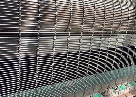 建築用ケーブルストッド 織物網 オーダーメイド 装飾用ワイヤ布 ダイニングホール用